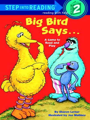 cover image of Big Bird Says...